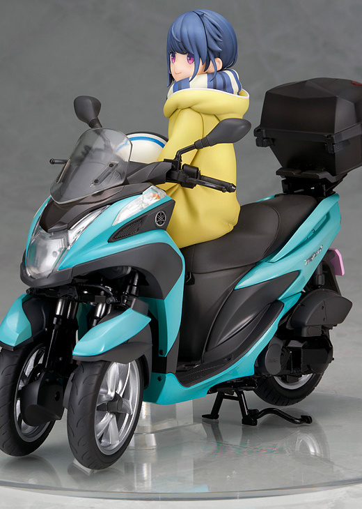 Descubre el apasionante mundo de Figura Rin Shima con Triciclo de Laid-Back Camp.