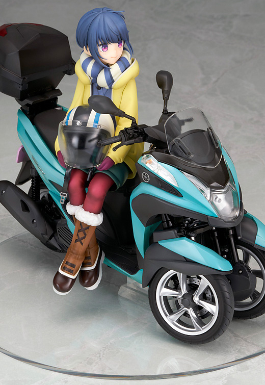 Descubre el apasionante mundo de Figura Rin Shima con Triciclo de Laid-Back Camp.