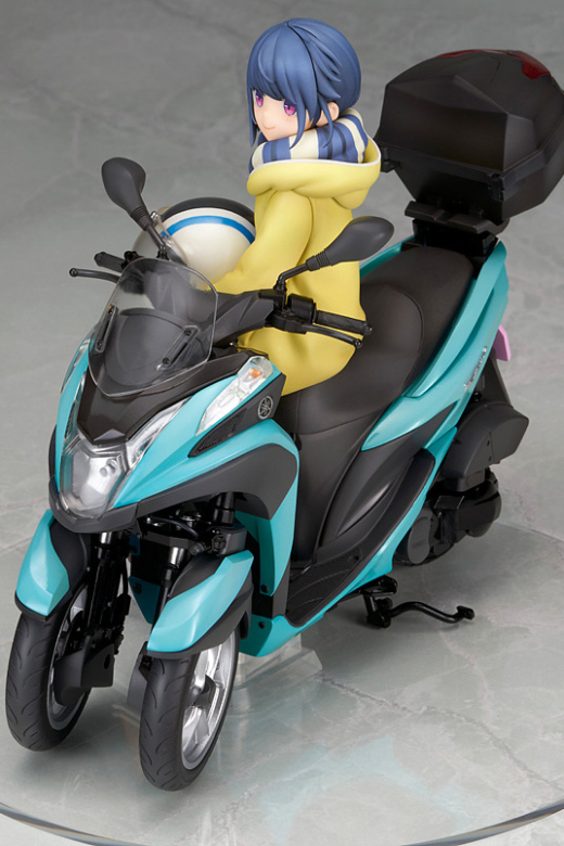 Descubre el apasionante mundo de Figura Rin Shima con Triciclo de Laid-Back Camp.