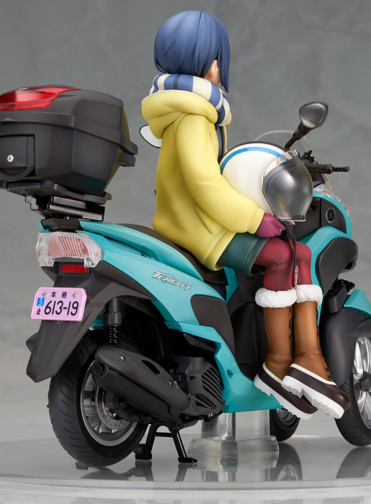 Descubre el apasionante mundo de Figura Rin Shima con Triciclo de Laid-Back Camp.