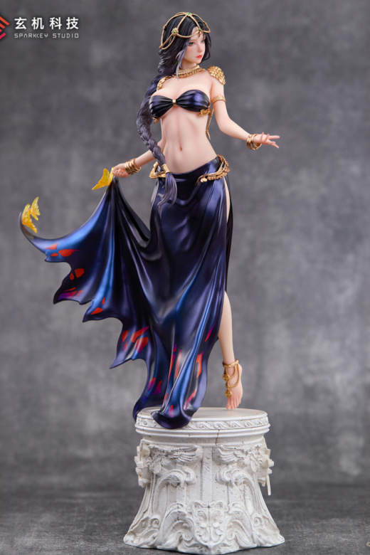 Descubre el apasionante mundo de Figura BearPanda & SPARKKEY Ghost Blade Encuentro Eólico.