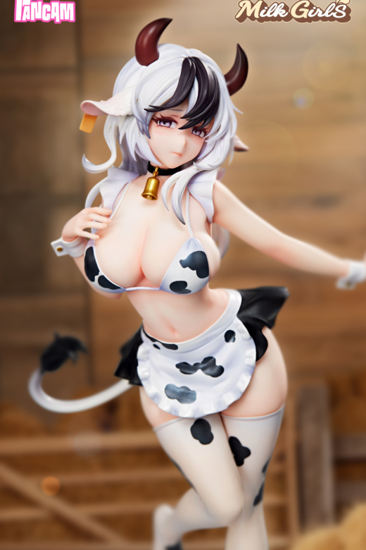 Descubre el apasionante mundo de Figura Chicas Milk Blanco y Negro Original Character.