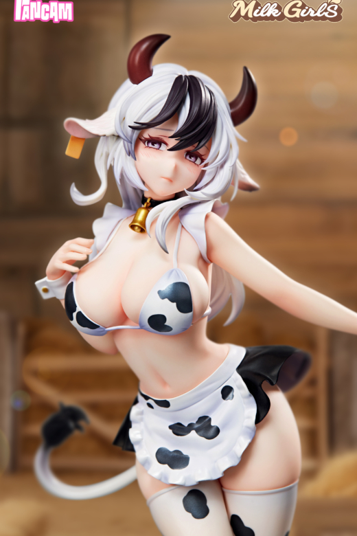 Descubre el apasionante mundo de Figura Chicas Milk Blanco y Negro Original Character.