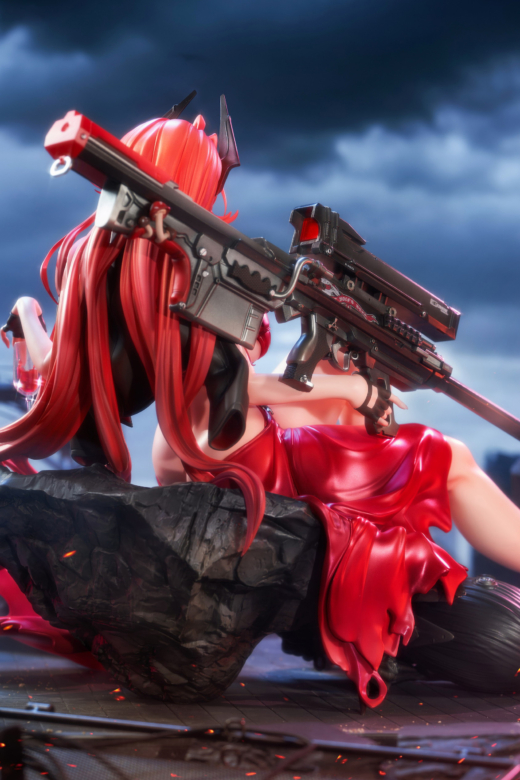 Descubre el apasionante mundo de Figura Diosa de la Victoria Nikke Red Hood Deluxe Edition.