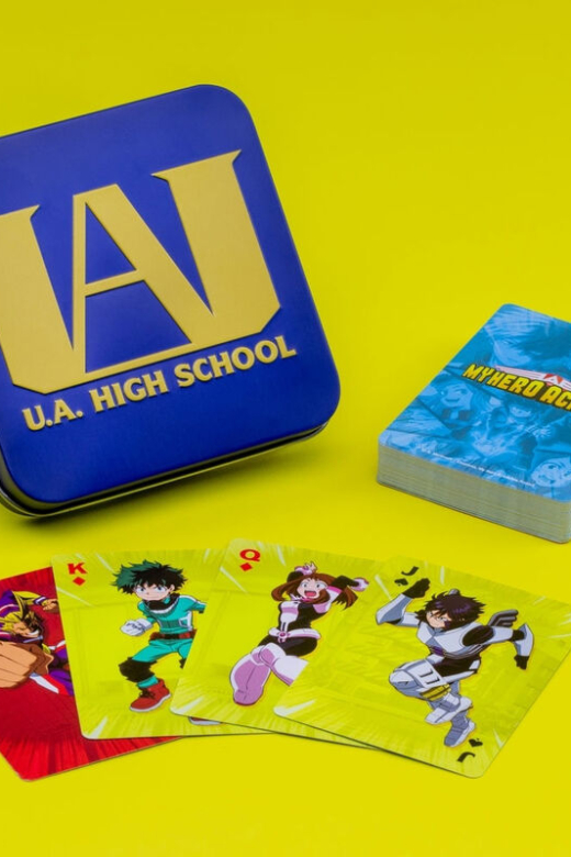 Descubre el apasionante mundo de Baraja de cartas My Hero Academia.