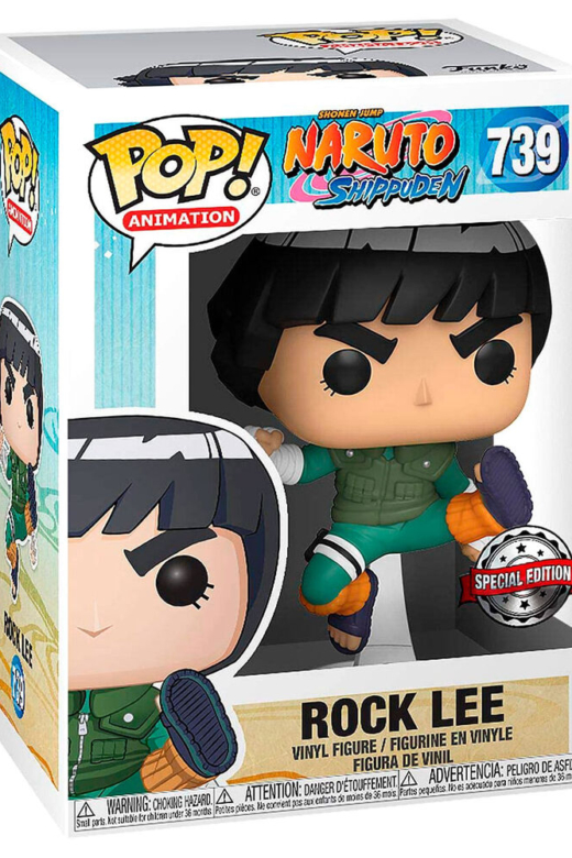 Descubre el apasionante mundo de Figura Exclusiva Rock Lee Naruto POP.