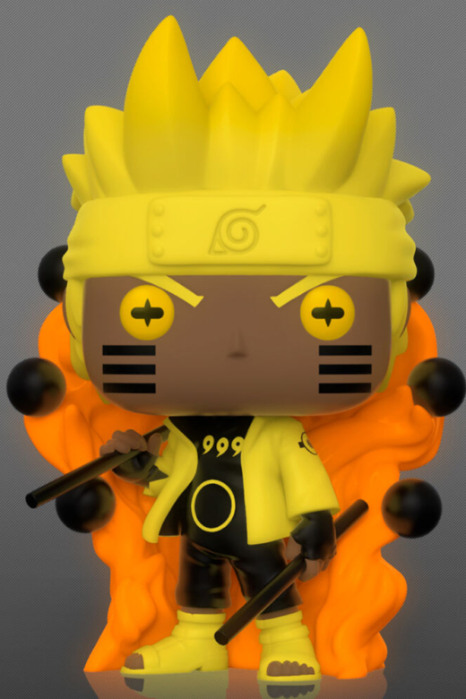 Descubre el apasionante mundo de Figura POP Naruto Uzumaki Sabio de los Seis Caminos Glow.