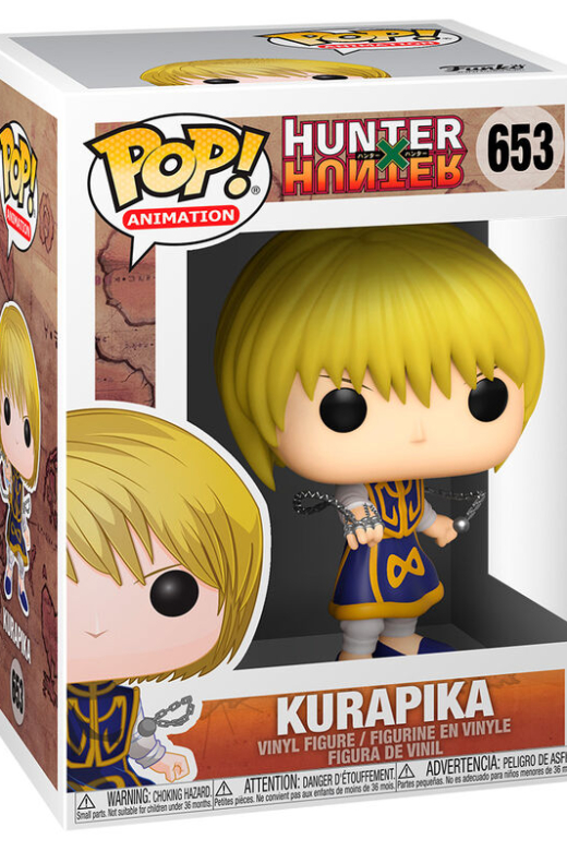 Descubre el apasionante mundo de Figura POP Hunter x Hunter Kurapika.