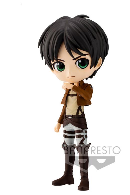 Descubre el apasionante mundo de Figura Eren Yeager Versión A Attack on Titan Q Posket.