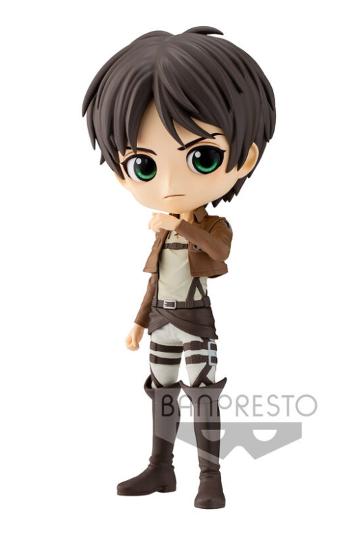 Descubre el apasionante mundo de Figura Eren Yeager Versión B Attack On Titan Q Posket.