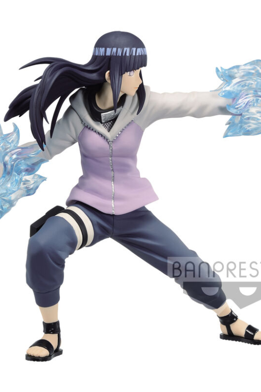 Descubre el apasionante mundo de Figura Hinata Hyuga Vibration Stars Naruto Shippuden 16cm.