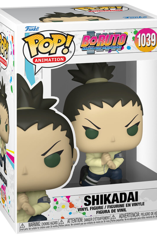Descubre el apasionante mundo de Figura POP Shikadai de Boruto.