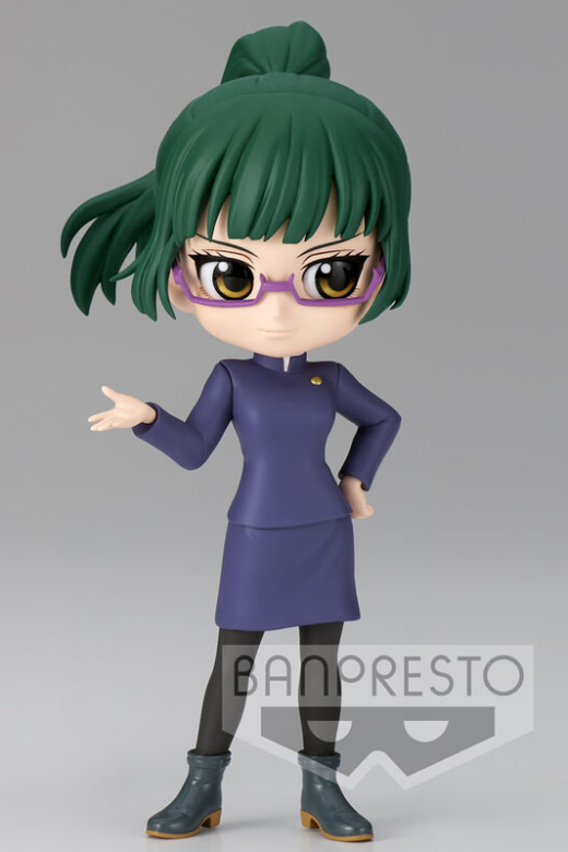 Descubre el apasionante mundo de Figura Maki Zenin Versión B Jujutsu Kaisen Q Posket.