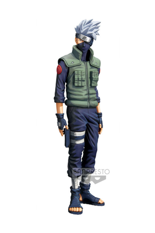Descubre el apasionante mundo de Figura Grandista Kakashi Hatake Naruto Shippuden 29cm.