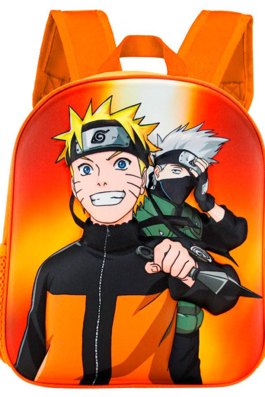 Descubre el apasionante mundo de Mochila 3D Naruto 31cm.
