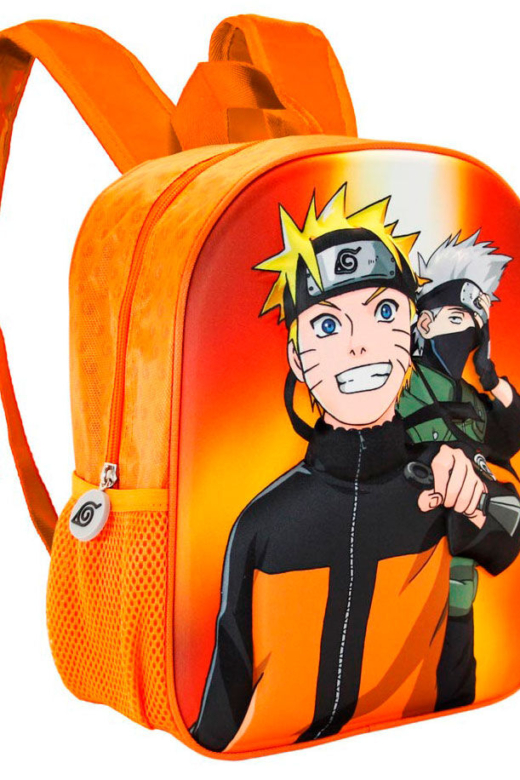 Descubre el apasionante mundo de Mochila 3D Naruto 31cm.