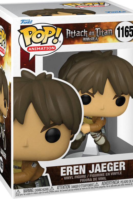 Descubre el apasionante mundo de Figura POP Eren Jaeger Attack On Titan.