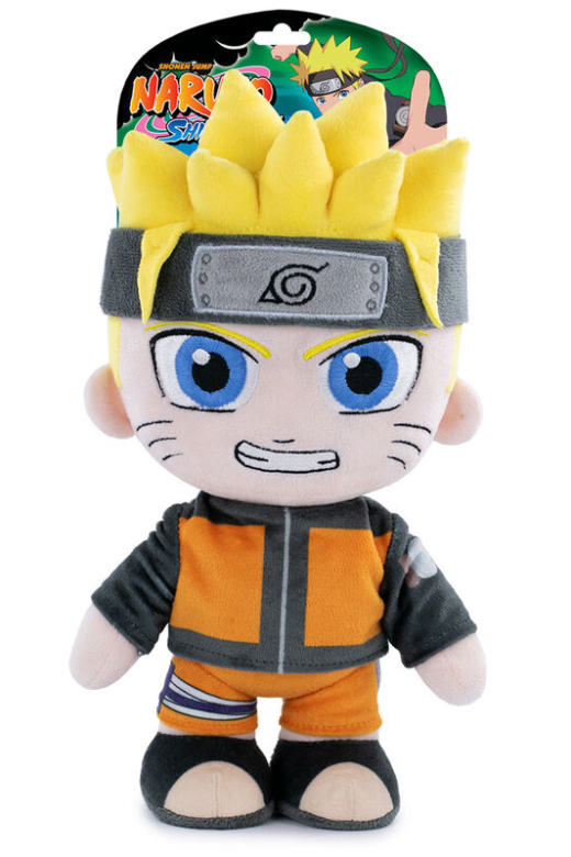 Descubre el apasionante mundo de Peluche Naruto Uzumaki Naruto Shippuden 27 cm.