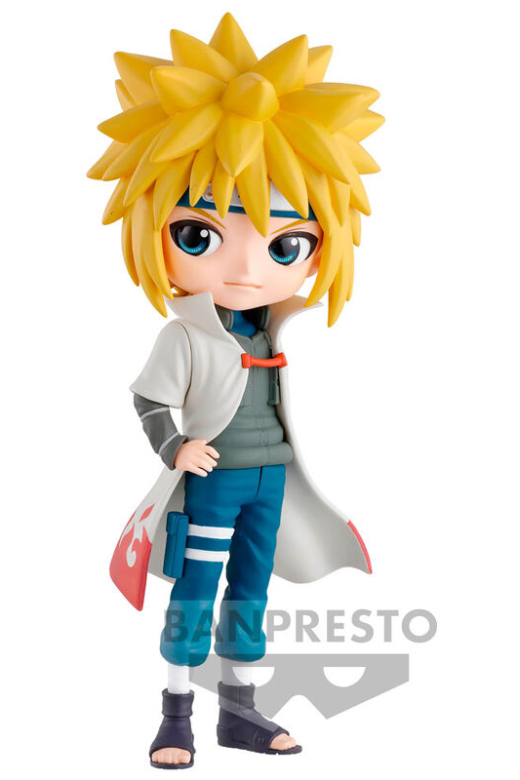 Descubre el apasionante mundo de Figura Namikaze Minato Naruto Shippuden Q Posket 14cm.