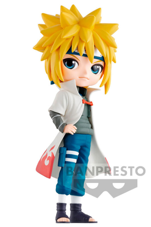 Descubre el apasionante mundo de Figura Namikaze Minato Naruto Shippuden Q Posket 14cm.