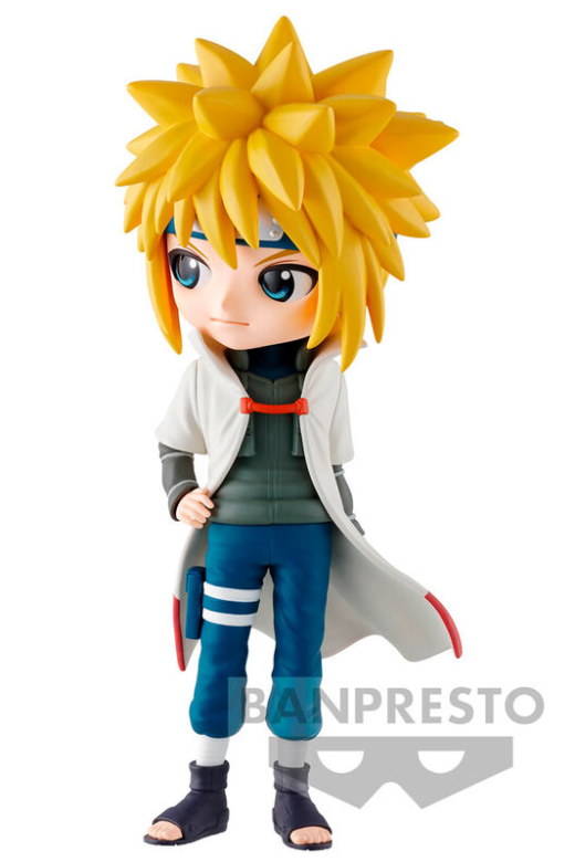 Descubre el apasionante mundo de Figura Namikaze Minato Naruto Shippuden Q Posket 14cm.