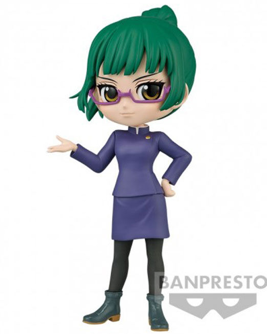 Descubre el apasionante mundo de Figura Maki Zenin Versión B Jujutsu Kaisen Q Posket.