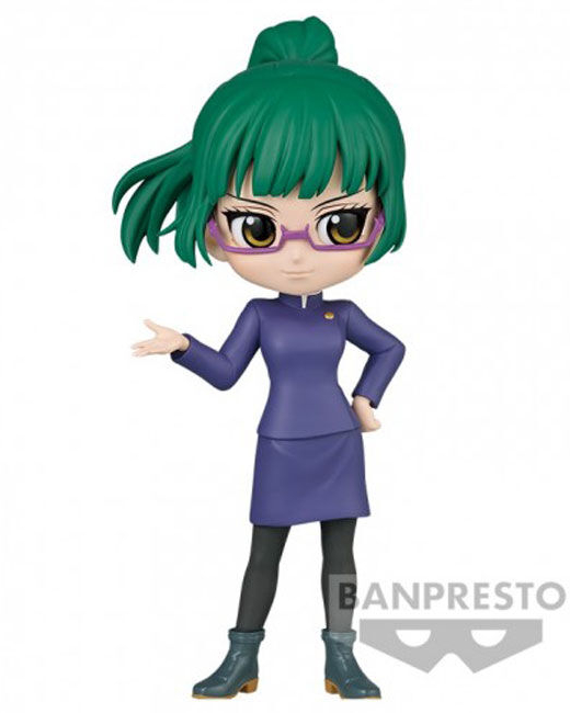 Descubre el apasionante mundo de Figura Maki Zenin Versión B Jujutsu Kaisen Q Posket.