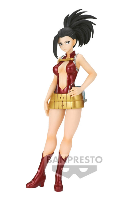 Descubre el apasionante mundo de Figura Momo Yaoyorozu Age of Heroes My Hero Academia.
