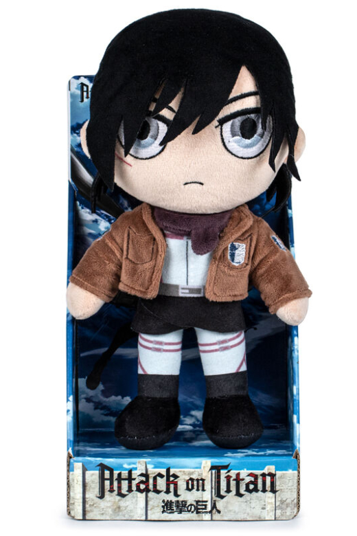 Descubre el apasionante mundo de Peluche Mikasa Ataque a los Titanes 27cm.