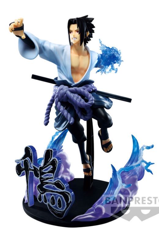 Descubre el apasionante mundo de Figura Sasuke Uchiha Vibration Stars Naruto Shippuden 20cm.