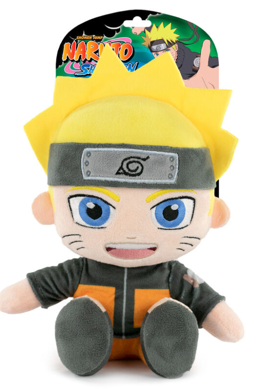 Descubre el apasionante mundo de Peluche Naruto Uzumaki Naruto Shippuden 25 cm.
