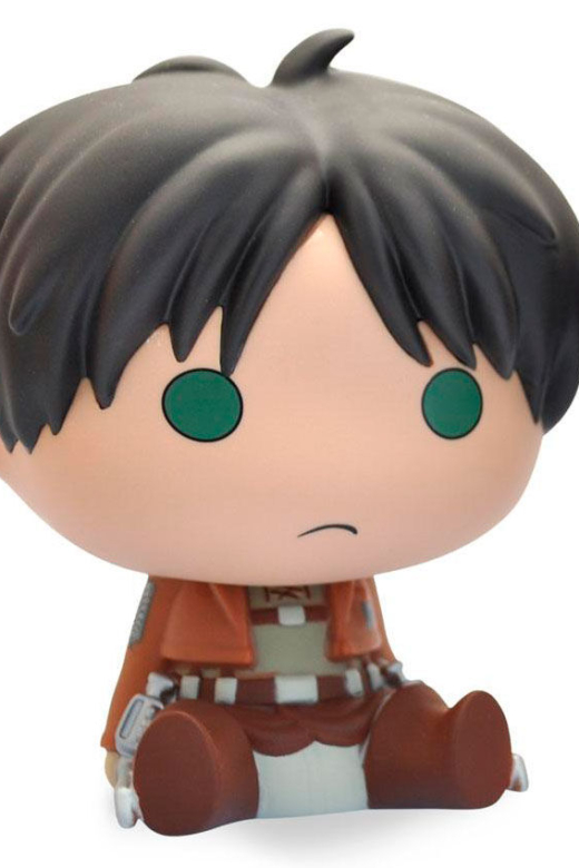 Descubre el apasionante mundo de Hucha Eren Chibi Ataque a los Titanes 16cm.