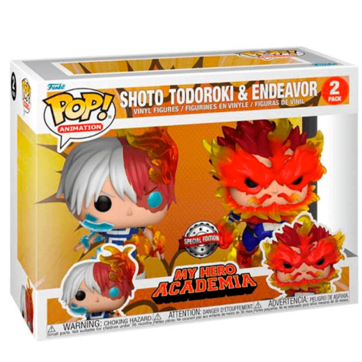 Figuras POP My Hero Academia Shoto Todoroki y Endeavor Exclusivo Descubre el apasionante mundo de Figuras POP My Hero Academia Shoto Todoroki y Endeavor Exclusivo.