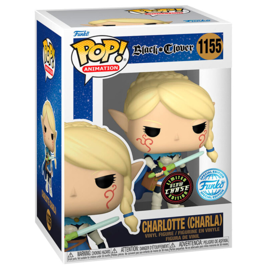 Descubre el apasionante mundo de Figura POP Black Clover Charlotte Chase Exclusiva.