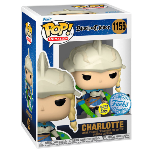 Descubre el apasionante mundo de Figura POP Charlotte Exclusiva Black Clover.