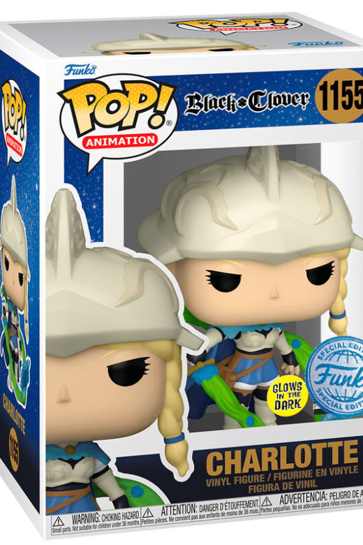 Descubre el apasionante mundo de Figura POP Charlotte Exclusiva Black Clover.