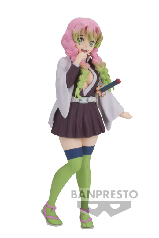 Descubre el apasionante mundo de Figura Mitsuri Kanroji Glitter & Glamours Demon Slayer 22cm.