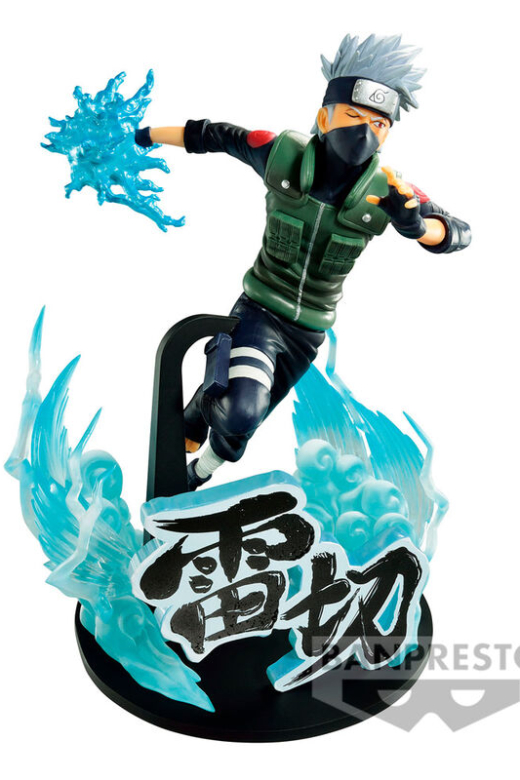 Descubre el apasionante mundo de Figura Kakashi Vibration Stars Naruto Shippuden 21cm.