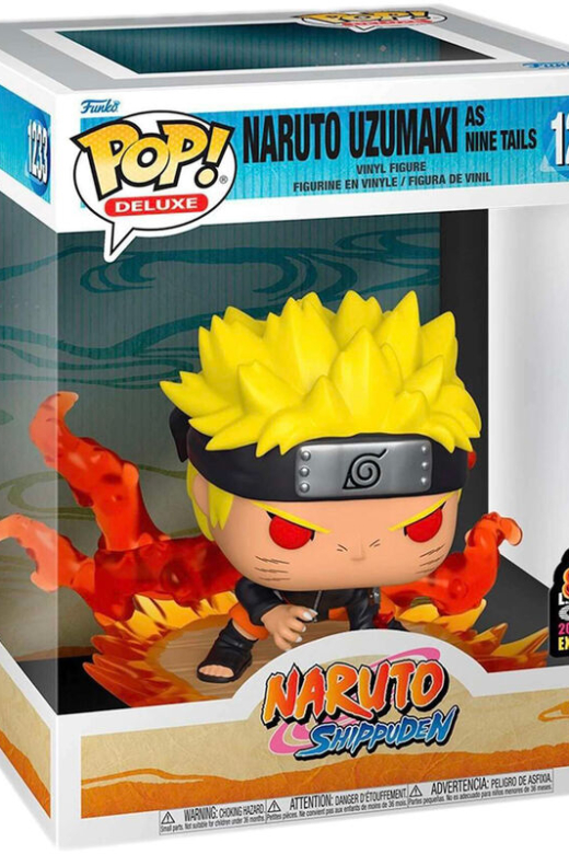 Descubre el apasionante mundo de Figura POP Deluxe Naruto Shippuden Naruto Uzumaki Exclusiva.