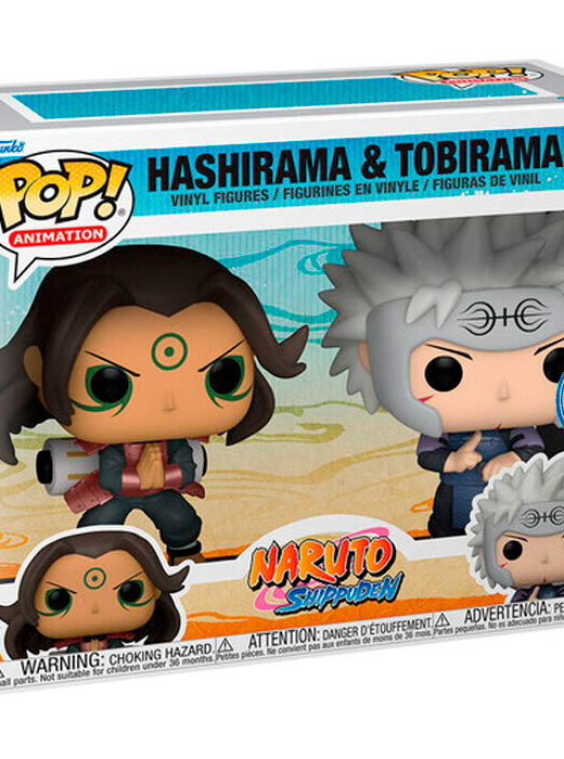 Descubre el apasionante mundo de Figuras POP Naruto Shippuden Hashirama y Tobirama Exclusivas.