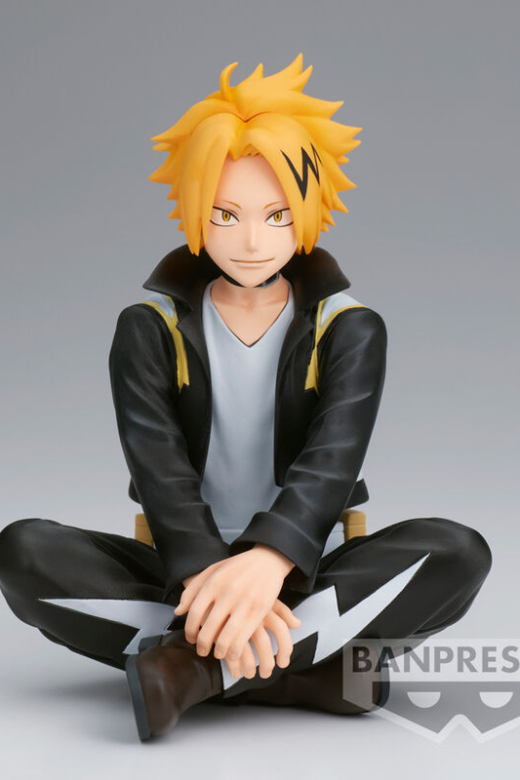 Descubre el apasionante mundo de Figura Denki Kaminari Break Time My Hero Academia.