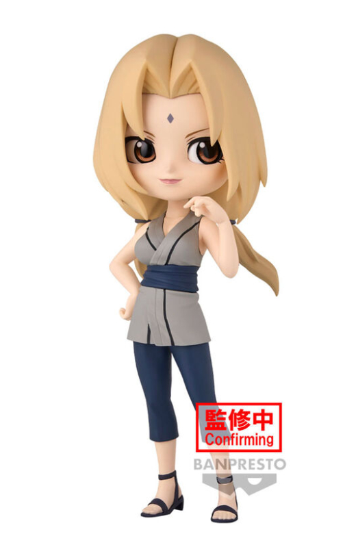 Descubre el apasionante mundo de Figura Tsunade Naruto Shippuden Q posket 14cm.