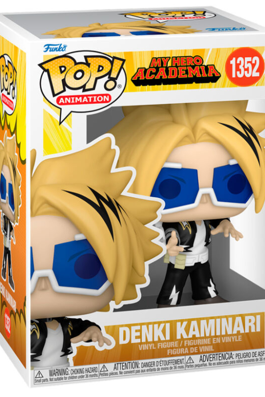 Descubre el apasionante mundo de Figura POP Denki Kaminari My Hero Academia.