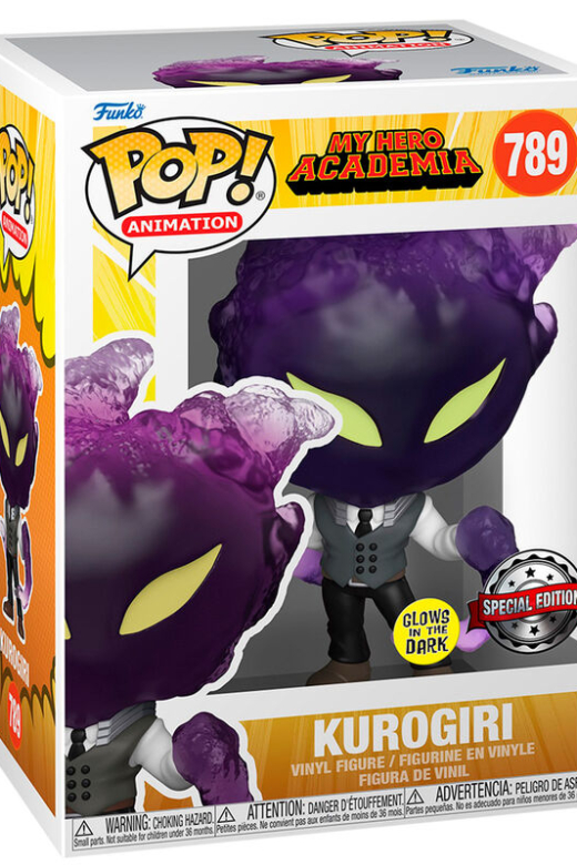 Descubre el apasionante mundo de Figura Kurogiri Exclusiva My Hero Academia POP.