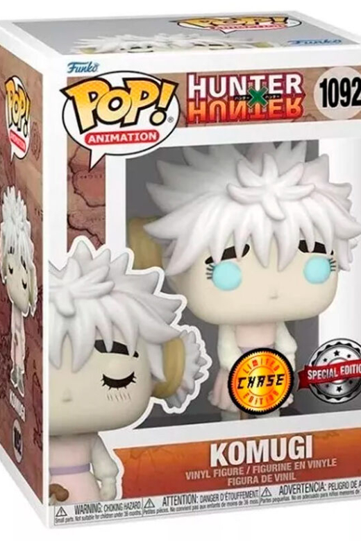 Descubre el apasionante mundo de Figura POP Hunter X Hunter Komugi Exclusiva Chase.