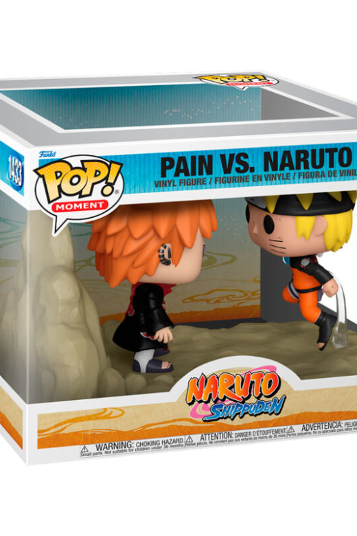 Descubre el apasionante mundo de Figura POP Moment Naruto Shippuden Pain vs Naruto.
