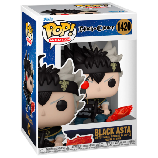 Descubre el apasionante mundo de Figura POP Black Clover Asta Negro.
