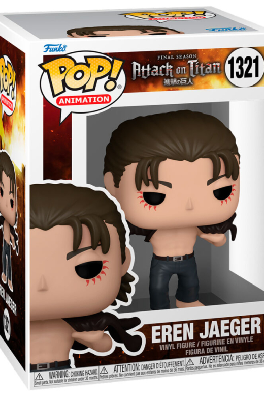 Descubre el apasionante mundo de Figura POP Ataque a los Titanes Eren Jaeger.