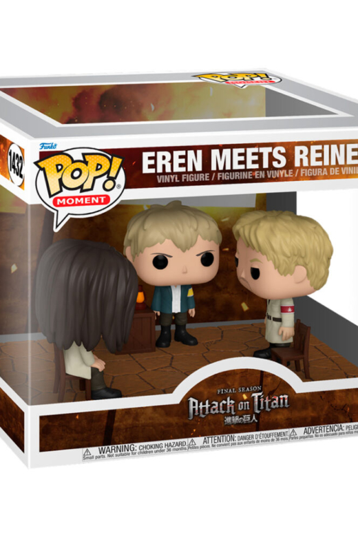 Descubre el apasionante mundo de Figura POP Moment Eren Encuentra a Reiner Attack on Titan.