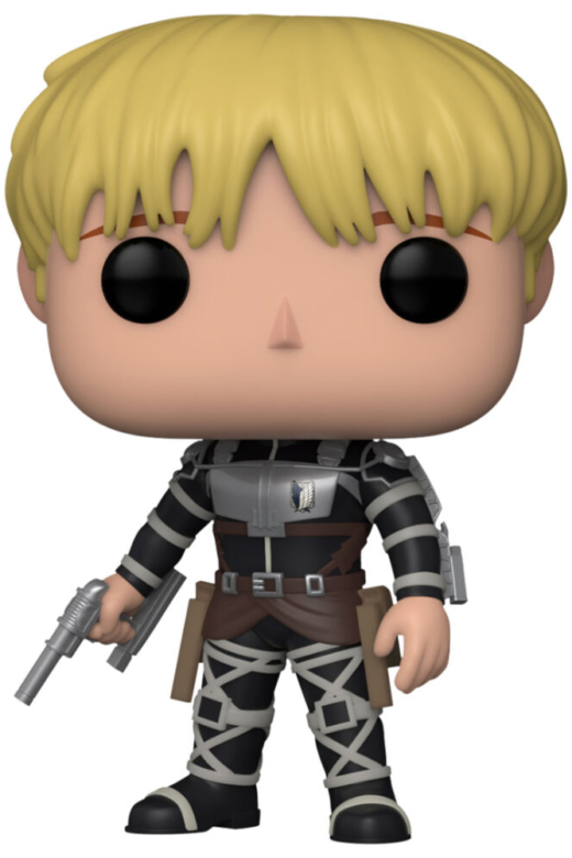 Descubre el apasionante mundo de Figura POP Armin Arlelt Attack on Titan Chase.